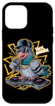 iPhone 12 mini Hip Hop Pigeon DJ With Cool Sunglasses and Headphones Case