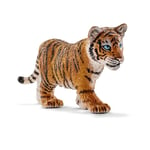 SCHLEICH Wild Life Siberian Tiger Cub Toy Figure