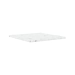 Montana - Panton Wire Single toppskiva marble, djup 34,8 cm - White marble - Verner Panton - Vit - Sten