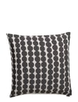 Räsymatto Cushion Cover *Villkorat Erbjudande Home Textiles Cushions & Blankets Covers Svart Marimekko