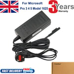 For Microsoft Surface Pro 3/4 Adapter Charger Power Supply 1625 Ms19 + Uk Plug