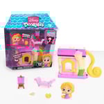 DOORABLES Disney , Let's Go Véhicule, avec Figurine, Modèles aléatoires, Jouets pour Enfants à partir de 5 Ans, DRB21