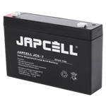 Japcell JC6-7 6V 7Ah AGM blybatteri