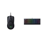 Razer Viper 8K Hz - Ambidextrous E-Sport Gaming Mouse with 8,000 Hz HyperPolling Technology Black & Cynosa V2 - Membrane Gaming Keyboard UK Layout | Black
