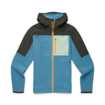 Cotopaxi Mens Abrazo Hooded Full-zip Fleece Jacket (Blå (WOODS/BLUE SPRUCE) Small)