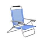 Rootz Living Beach Chair - Utomhusstol Fällbar Strandstol Bärbar St