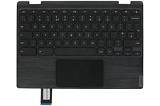 Lenovo Chromebook 300e 2nd Keyboard Palmrest Top Cover UK Black 5CB0X55522