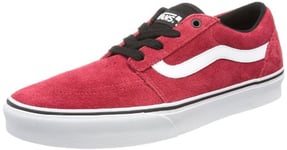 Vans M Collins (Suede) Chili P, Basket Homme - Rouge - Rot ((Suede) Chili Pepper), 44 EU