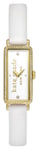 Kate Spade KSW1818 Rosedale White Dial / White Leather Strap Watch