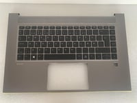 HP ZBook Studio G7 M14608-081 Danish Danca Keyboard Denmark Palmrest RTX DSC