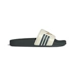 adidas Originals Badtofflor adilette - Vit/Grön/Brun, storlek 44½