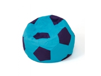 Fodbold Sako taske pouffe blågrøn L 80 cm