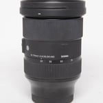 Sigma Used 24-70 f/2.8 Mirrorless Lens DG DN Art- E-Mount