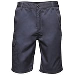 Regatta Men Professional Pro Cargo Hardwearing Water Repellent Shorts - Navy, Size: 42"