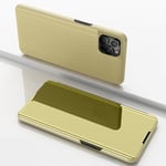 Speilende iPhone 11 Pro etui - Gull