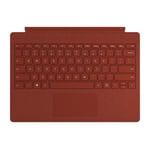 Microsoft Surface Go Type Cover, Go 2 och Go, nordiskt - Poppy Red