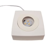 Ljussockel SP90 vit LED - Frilight