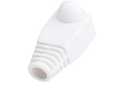 Unitek Rj45-Kontaktskydd, 6 Mm, 100 St. Vit