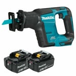 Makita DJR188 18V Brushless Cordless Reciprocating Saw With 2 x 6Ah Batteries