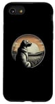 Coque pour iPhone SE (2020) / 7 / 8 Conception artistique rétro de chien du Labrador vintage