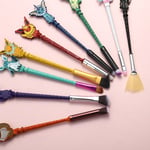 Anime Pokemon GO Eevee Make up Brushes Cosmetics Makeup Tool Brush Gift 9PCS Set
