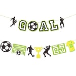 Football Bunting Banner Goal Soccer Game World Cup Football Players Fans Party