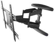 Thin Pull Out Twin Arm TV Wall Mount Bracket Veltech 50 55 60 65 75 80 85 Inch