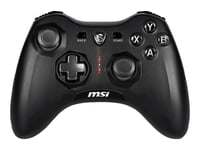Manette Msi Force Gc20 V2 Filaire Noir Msi Pour Pc, Android