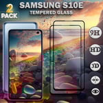 2-Pack Samsung Galaxy S10E - Härdat Glas 9H – Super kvalitet 3D Skärmskydd