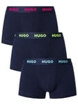 HUGO3 Pack Trunks - Navy (Blue/Green/Pink)