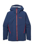 Marmot Evodry Clouds Rest Jacket Waterproof Jacket, Lightweight Hooded Rain Jacket, Windproof Raincoat, Breathable Windbreaker, Ideal for Cycling And Hiking - Arctic Navy, Small