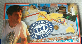 Around The World In 80 Days With Michael Palin 1992 Board Game BBC 1992 Vintage