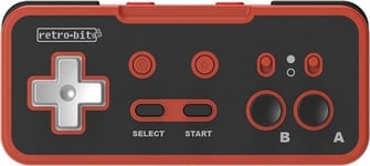 Retro-Bit Origin8 2.4G Manette sans fil Nintendo Switch & NES Red & Black Edition - Neuf