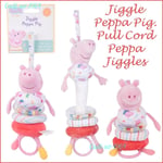 Peppa Pig Plush Baby Soft Toy Rattle and Jiggle Peppa My First Peppa NEW 
