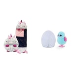Happy Nappers Kids Sleeping Bag - Shimmer Unicorn - Plush Toy, Comfy Sleeping Bag & Fluffy Pillow All in One & Little Live Pets| Surprise Chick| Cute Interactive Collectible Toy Chick Chirps & Taps