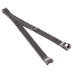 Beilaishi For Fitbit Alta Stainless Steel Replacement Wrist Strap Watchband (Black) replacement watchbands (Color : Black)