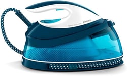 Philips PerfectCare Compact Steam Generator Iron 2400W/1.5L - Blue (GC7840/26)