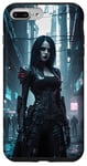 Coque pour iPhone 7 Plus/8 Plus Cyberpunk Gothic Aesthetic Futuriste Graphique Motif Imprimé
