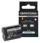Patona Platinum Akku with USB-C Input for Nikon 1 V1 EN-EL 15 EN-EL15B EN-EL15C ENEL 15 Z6 150301363 (Kan sendes i brev)