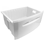Hotpoint Fridge Freezer Drawer Basket Plastic Box Tray (White)