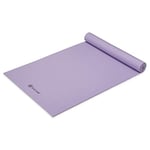 Gaiam Yoga Mat Premium Solid Color Non Slip Exercise & Fitness Mat for All Types of Yoga, Pilates & Floor Workouts, New Lilac, 5mm