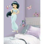 RoomMates Väggdekor Disney Prinsessan Jasmine med Bling Princess - (with gems) Peel & stick Giant Wal RMK1469GM