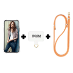 Boom Oneplus 8 Skal med Halsband - Orange
