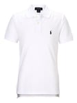 Ralph Lauren Boys Classic Polo Shirt - White, White, Size 7 Years