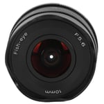 10mm F5.6 Wide Angle Fisheye Lens For Fuji XT4 XT3 XT30 XS10 XPRO2 FX Mount OCH