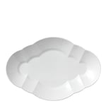 Royal Copenhagen - White elements fat ovalt 38,5 cm