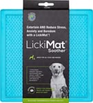 Lickimat LICKI MAT - Dog Bowl Soother Light Blue 20X20Cm (645.5344)