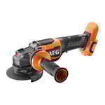 AEG - Meuleuse 115 mm 18V BRUSHLESS "full security", 9000 tr/min, poignée antivibrations, interrupteur "homme mort", démarrage progressif, frein de disque (sans batt. ni chargeur) - BEWS18-115BLPX2-0