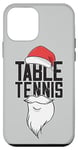 iPhone 12 mini Table Tennis Christmas Hat Santa Ping Pong Table Tennis Case