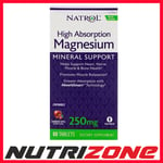 Natrol Magnesium High Absorption 250mg, Cranberry Apple  - 60 chewable tabs